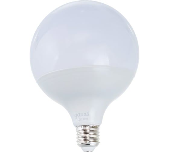 Лампа Gauss LED G125 E27 22W 1780Лм 3000K 1 24 SQ 105102122