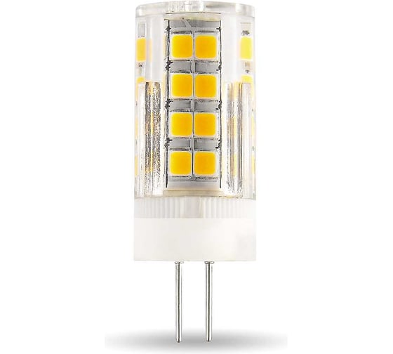 Лампа Gauss LED G4 AC185-265V 4W 400Лм2700K керамика SQ 107307104