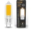 Лампа Gauss LED G4 AC220-240V 3.5W 240lm 3000K Glass 107807103 1
