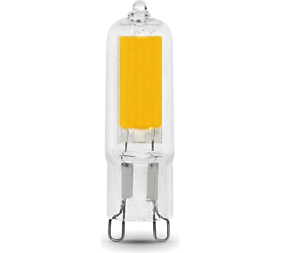 Лампа Gauss LED G9 AC220-240V 4.5W 400lm 4100K Glass 107809204