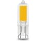 Лампа Gauss LED G9 AC220-240V 5.5W 480lm 3000K Glass 107809105 4