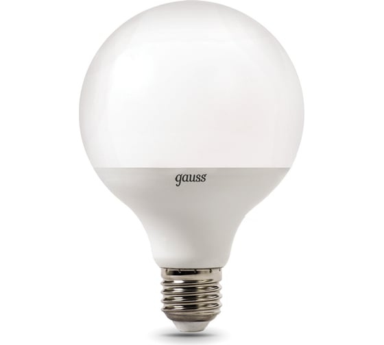 Лампа Gauss LED G95 E27 16W 1360Лм 3000K 1 32 SQ 105102116