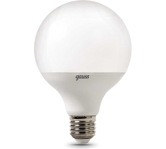 Лампа Gauss LED G95 E27 16W 1400Лм 4100K 1 32 SQ 105102216