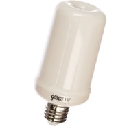 Светодиодная лампа Gauss T65 5W 20-80lm 1500K E27 Flame LED 157402105