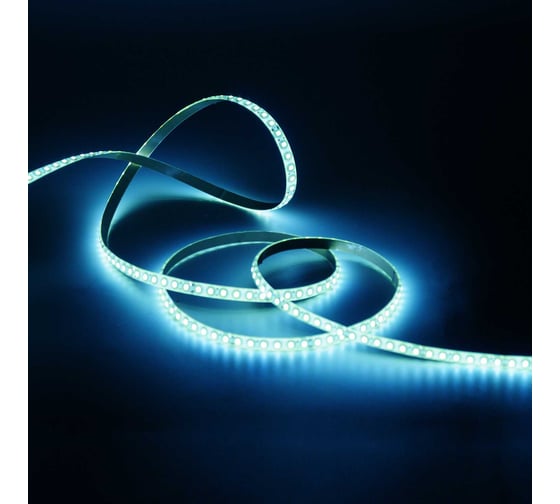 Светодиодная лента Gauss 5м 2835/120 12V 9.6W 6500K IP66 356000310