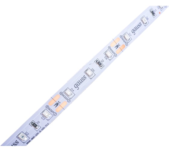 Лента Gauss LED Elementary 2835 60-SMD 4.8W 12V DC 5м SQ 355000605