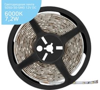 Лента Gauss LED Elementary 5050 30-SMD 7.2W 12V DC 5м 355000307