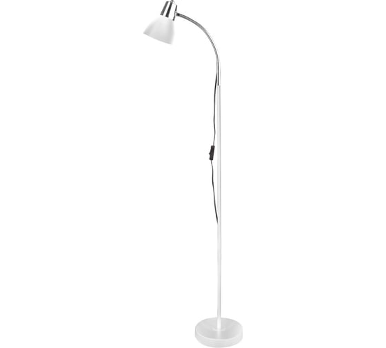 Напольный светильник (торшер) Camelion Kd-359f c01 белый 230v 40w e27 15187