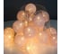 Светодиодная гирлянда Дон Баллон хлопковые клубочки, 20 Led, IP14, 3 м. розовый, 1 шт. 512113 1