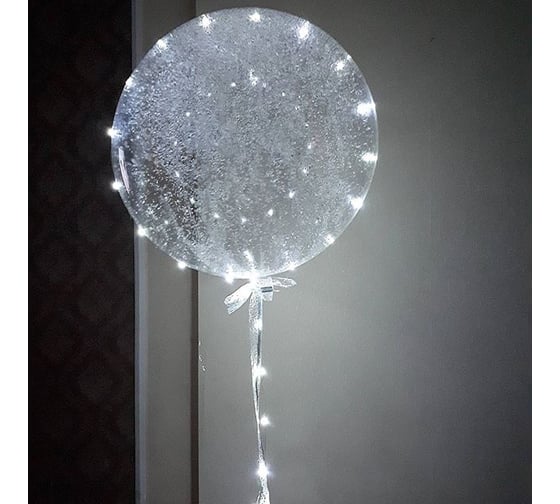 Светодиодная гирлянда Дон Баллон Роса 30 Led, IP14, 3 м, белый, 1 шт. 512011