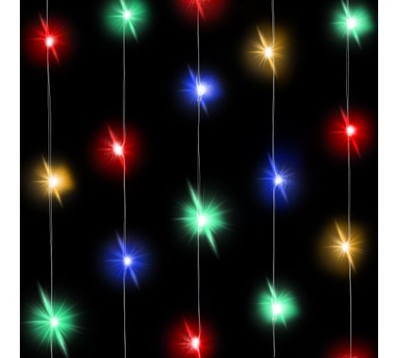 Светодиодная гирлянда Дон Баллон Роса 30 Led, IP14, 3 м, разноцветный, 1 шт. 512010