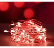Светодиодная гирлянда Дон Баллон Роса 30 Led, IP14, 3 м, красный, 1 шт. 512014