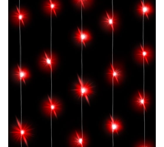 Светодиодная гирлянда Дон Баллон Роса 30 Led, IP14, 3 м, красный, 1 шт. 512014