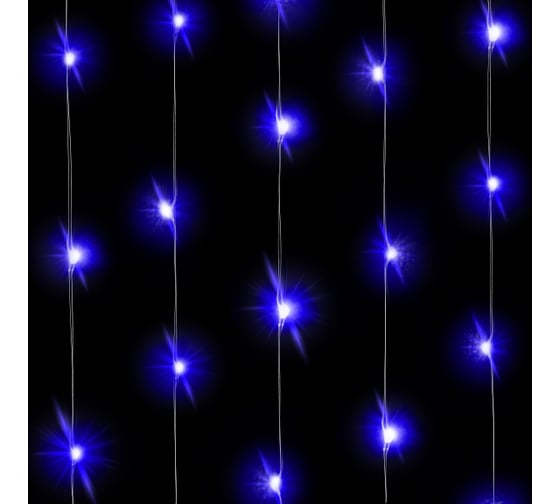 Светодиодная гирлянда Дон Баллон Роса 30 Led, IP14, 3 м, синий, 1 шт. 512012