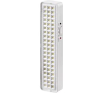 Светодиодный аккумуляторный светильник TDM ELECTRIC СБА 60 led, dc, li-ion 3,7 в 1,5 ач, 3-5 ч, пластик SQ0308-0301