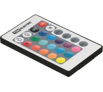 Контроллер для светодиодной ленты и модулей RGB-IR-12В-6А-72Вт-IP20 TDM ELECTRIC, 3 канала, пульт 24 кнопки SQ0331-0505