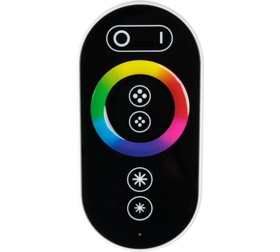 Контроллер для светодиодных лент и модулей TDM RGB-RF-12В-18А-216Вт-ip20, 3 канала, сенсорный пульт SQ0331-0506