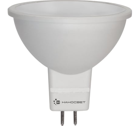 Светодиодная лампа Наносвет LE-MR16A-60/GU5.3/940, 6Вт, GU5.3, 100 град.,600Лм, 4000K, Ra > 90, L187