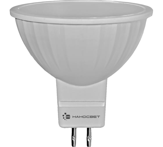 Светодиодная лампа Наносвет LE-MR16A-6/GU5.3/840/12V, 6Вт, GU5.3, 110 град, 480 лм, 4000К, Ra80 L111 1