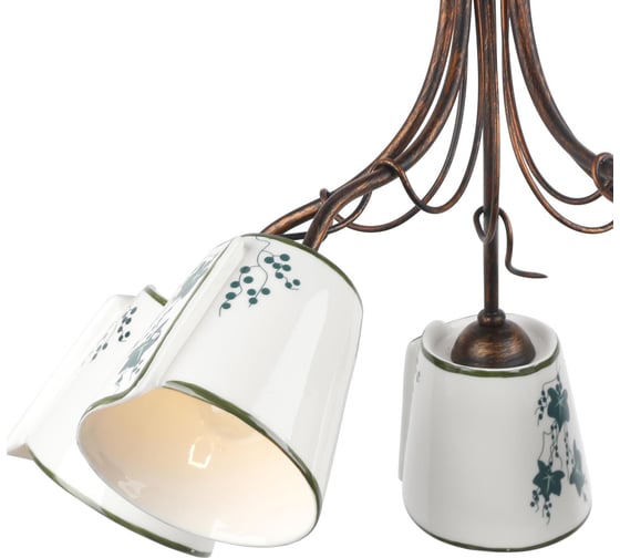 Потолочный светильник ESCADA Albero E14*40W Black brush gold 168/5PL