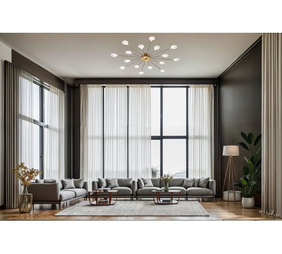Потолочный светильник ESCADA G4*3W 2109/16 Copper