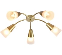 Потолочный светильник ESCADA Е14*40W 1100/5P Gold