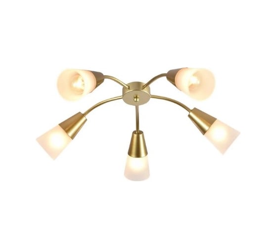 Потолочный светильник ESCADA Е14*40W 1100/5P Gold