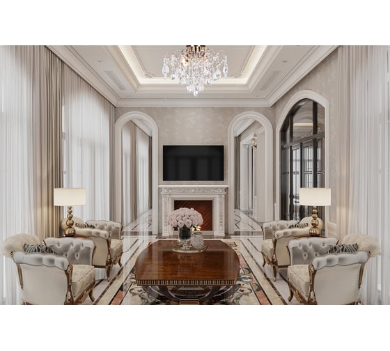 Потолочный светильник ESCADA E14*60W 1120/4PL Gold