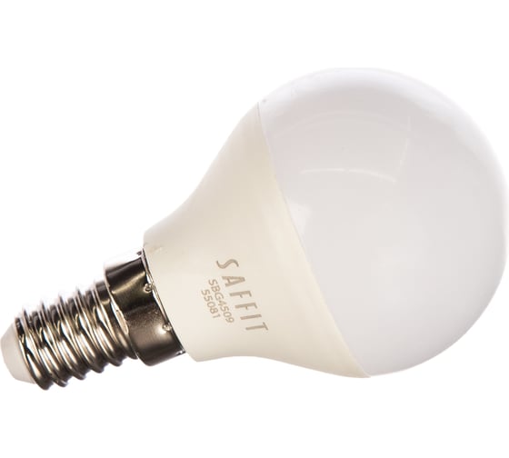 Светодиодная ламп SAFFIT 9W 230V E14 4000K, SBG4509 55081