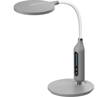 Настольный светильник Camelion Kd-862 c09 серый led 10вт, 580 лм 15181