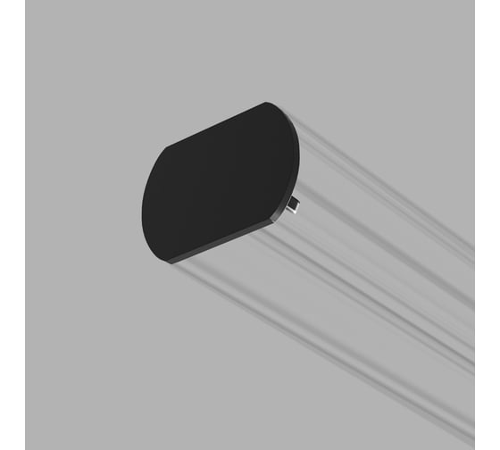 Заглушка для шинопровода Elektrostandard Slim magnetic round (2шт) (черный) a064724 1