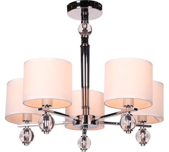Потолочный светильник ESCADA E14*40W Chrome 667/5P