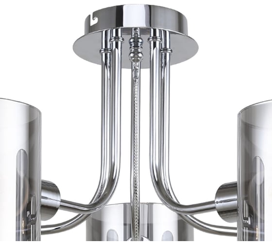 Потолочный светильник ESCADA E14*40W Chrome 683/5P