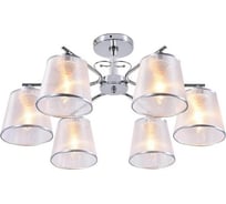Потолочный светильник ESCADA E14*60W Chrome 642/6PL