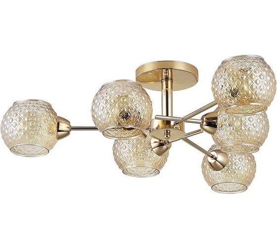 Потолочный светильник ESCADA E27*40W Gold 1173/6P