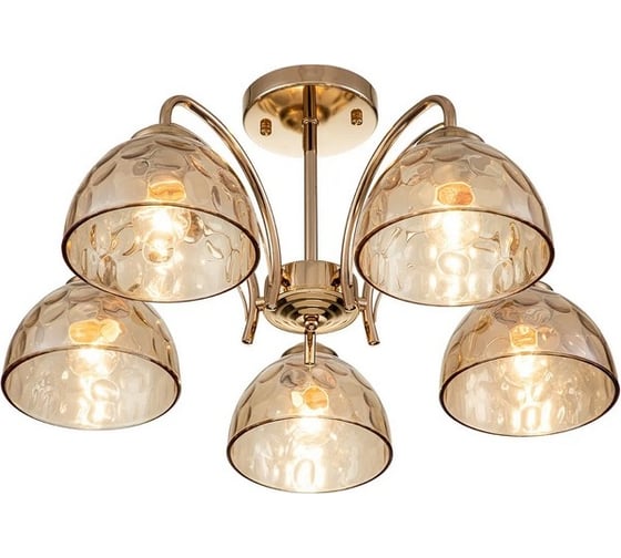 Потолочный светильник ESCADA E27*40W Gold 665/5P