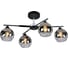 Потолочный светильник ESCADA E27*60W Black/Chrome 693/4P 1