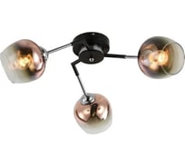 Потолочный светильник ESCADA E27*60W Black/Chrome 1176/3P