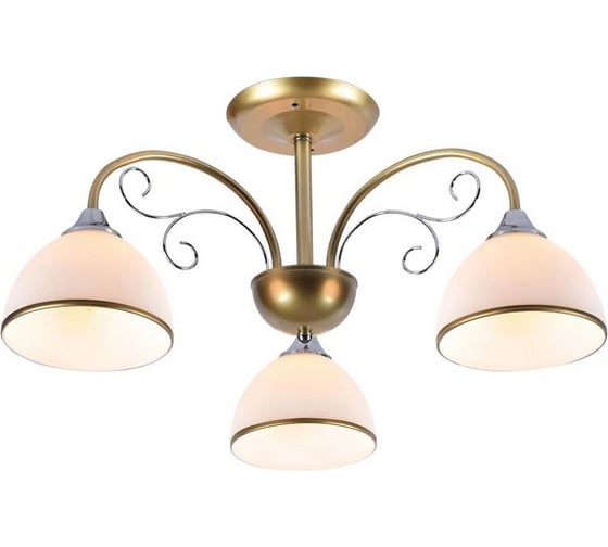 Потолочный светильник ESCADA E27*60W Chrome/Gold 1119/3P