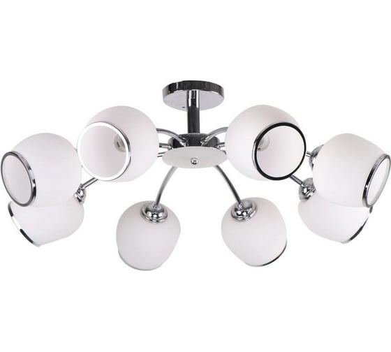 Потолочный светильник ESCADA E27*60W Chrome/White 418/8PL