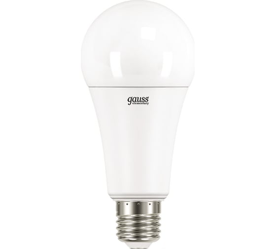 Лампа Gauss LED Elementary A67 30W E27 3000K 1/10/50 SQ 73219