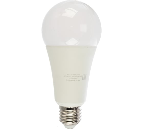 Лампа Gauss LED Elementary A67 30W E27 4100K 1/10/50 SQ 73229