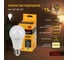 Светодиодная лампочка KODAK led a60-15w-830-e27 е27, 15вт, груша, теплый белый свет Б0057608 4