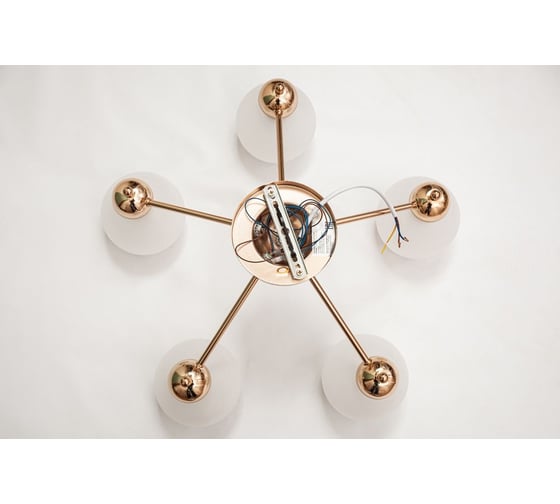 Потолочный светильник ESCADA Е14*60W Gold 1114/5P