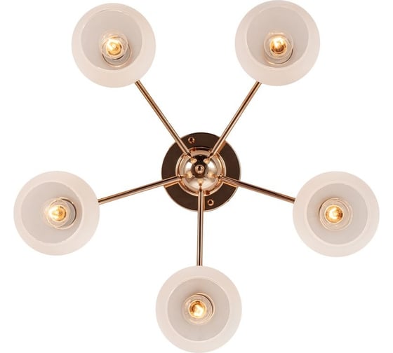 Потолочный светильник ESCADA Е14*60W Gold 1114/5P