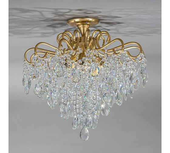 Потолочный светильник ESCADA E27*60W Matt Gold 643/6P