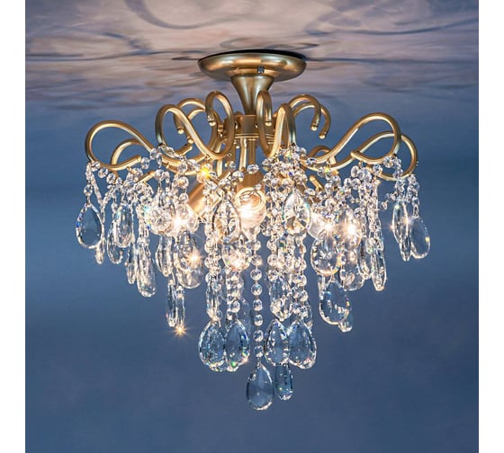 Потолочный светильник ESCADA E27*60W Matt Gold 643/4P