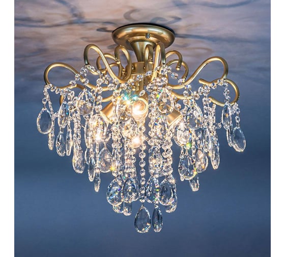 Потолочный светильник ESCADA E27*60W Matt Gold 643/4P