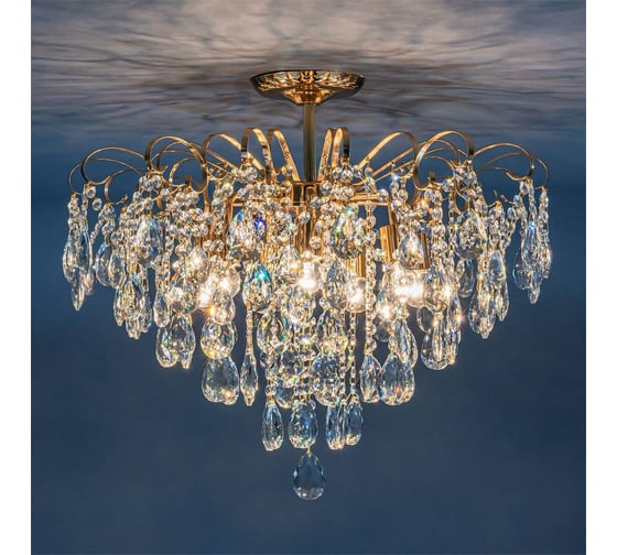 Потолочный светильник ESCADA E27*60W White/Gold 1113/7PL