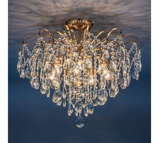 Потолочный светильник ESCADA E27*60W White/Gold 1113/7PL